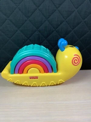 Fisher Price Growing Baby Rainbow Snail Stacker  - Image 1 of 4