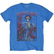 Blue The Grateful Dead Bertha Logo Official Tee T-Shirt Mens