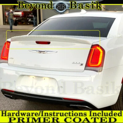 Alerón estilo fábrica SRT8 para Chrysler 300 2011-2019 2020 2021 2022 2023 Foto 1 de 4