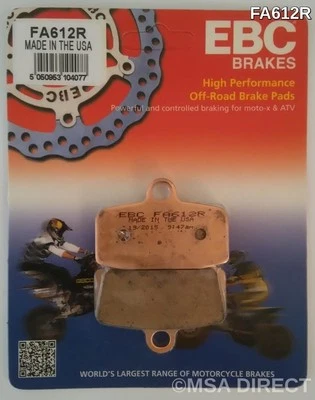 Pastillas de freno delanteras sinterizadas EBC para KTM FREERIDE 350 (2012 a 2017) Foto 1 de 2