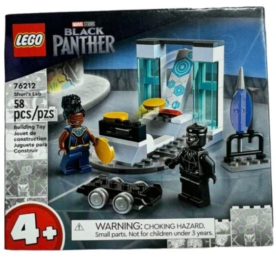 LEGO 76212 Marvel Black Panther: Shuri’s Lab 2022 58pc - Image 1 of 4