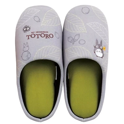 My Neighbor Totoro Slipper ( Acorn Totoro ) Gray Studio Ghibli New Japan - Image 1 of 4