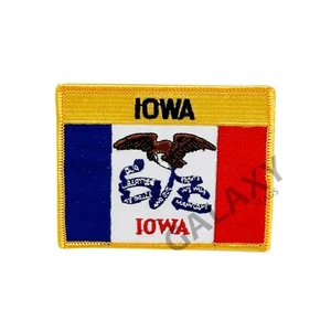 Iowa State Patch / Iowa Flag / Iron On - Picture 1 of 1