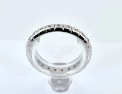 Memoire Diamant Ring 585/000 14 K Weißgold 23 Diamanten zus. 0,11 ct - Bild 1 von 4