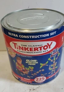 Tinkertoy Ultra Construction Set 2009 GLOW IN THE DARK 199 (of 225) pieces - Picture 1 of 4