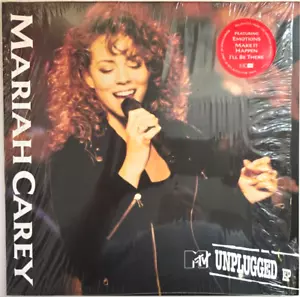 Mariah Carey MTV Unplugged EP 12" vinyl record 2020 remastered reissue US import - Picture 1 of 12