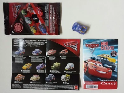 Disney CARS 3 MINI micro racers Mattel DANNY SWERVEZ N. 19 1 cars poster maclama - Immagine 1 di 3