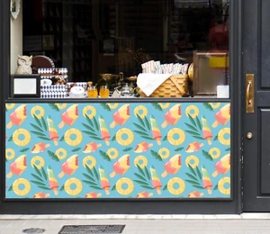 3D Ice Cream Dessert Shop G93 Window Stickers Vinyl Wall Mural Decals Coco - Picture 1 of 11