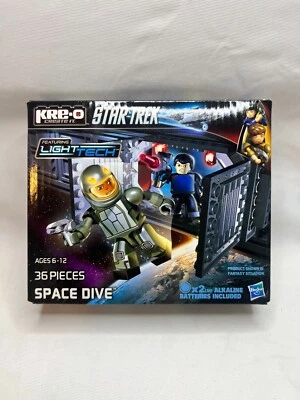 Star Trek KRE-O Light Tech Space Dive New Sealed Hasbro 36 Pieces - Image 1 of 4