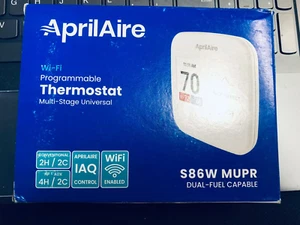 Aprilaire S86WMUPR Termostato universale multistadio programmabile con controllo IAQ - Foto 1 di 2