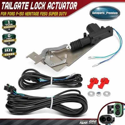 Rear Tailgate Lock Actuator for Ford F-150 1997-2015 F-250 1999 F-250 Super Duty - Image 1 of 4