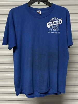Camiseta De Colección Russell Wal-Mart 250.000 Horas Sin Accidentes Puntada Única Adulto L Foto 1 de 4