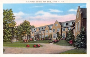GA~GEORGIA~ROMA~ESCUELA DARLINGTON PARA NIÑOS~C.1945 - Imagen 1 de 3