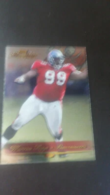 FREE SHIPPING-Warren Sapp-2000 Playoff Prestige Football-no.176-HOF-Bucs - Image 1 of 3