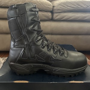 reebok black work boots
