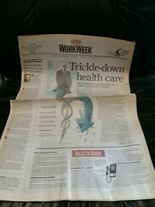 The San Diego Union Trickle Down Health Care 1996 business  section - Picture 1 of 6