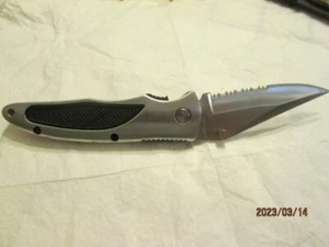 Maxam single dual blade folding knife Mini Utility Knife  2 1/2in. blade - Picture 1 of 12