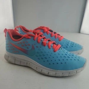 Kids Youth Nike Free Express Running Shoes Blue 641866-400 Size 5.5y - Picture 1 of 8