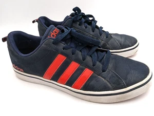 Adidas Men's VS Pace B74317 Navy Blue Red Casual Shoes Sneakers Size 9 - Picture 1 of 11