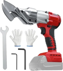 Cisaille à Métal sans Fil pour Batterie Milwaukee 18V, Ciseaux à Métal Électrique Brushless - Photo 1/7