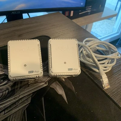 Devolo dLAN 500 Duo Powerline-Adapter, Weiß - Bild 1 von 2