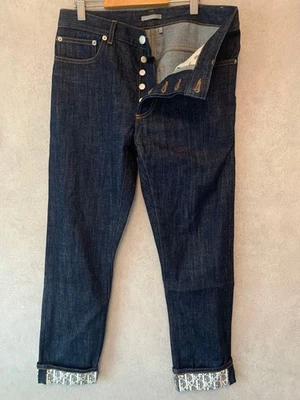 Jeans reto azul escuro Dior #PCDXZG - Imagem 1 de 4