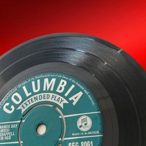 The Shadows - Mustang - 1961 EP Columbia SEG 8061 7" Vinyl EX Pic Sleeve 1S 1st - Bild 1 von 10