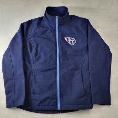 Tennessee Titans Womens NFL Team Apparel Jacket Sz Med Full Zip Embroidered - Image 1 of 4