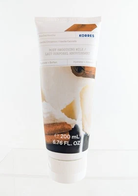 KORRES Body Smoothing Milk Vanilla Cinnamon 200ml 6.76oz Lotion - NEW SEALED - Image 1 of 3
