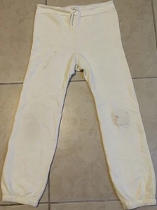 Vintage 60s 70s Faded Distress Gusset Sweatpants XS S USA Track Grunge PE PFU Punk - Bild 1 von 14