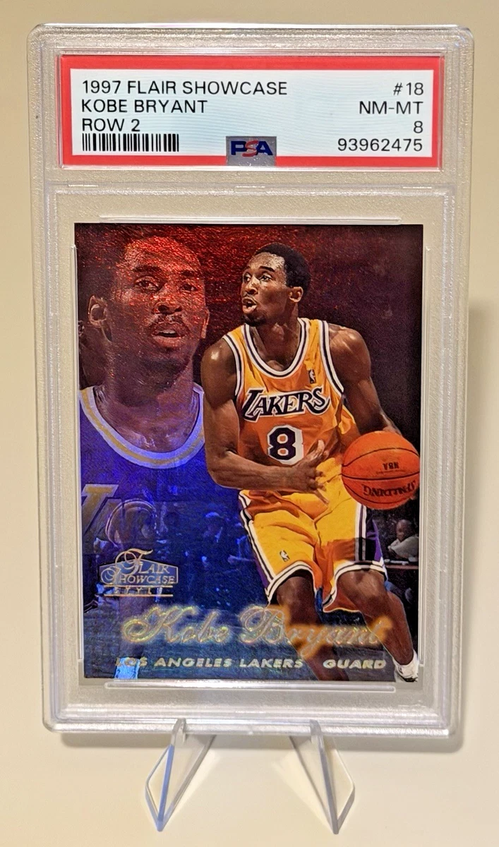 97-98 frair showcase Kobe Bryant Row1〜3 1997-98 Flair Showcase