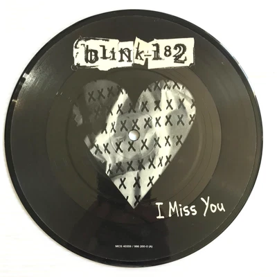 Blink 182 – I Miss You Vinyl 7" Single Picture Disc Limited Edition 2004 - image 1 of 4