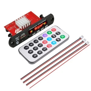 2X60W Amplifier Bluetooth 5.0 MP3 Decoder Board Handsfree 12V  Music Player9446 - Afbeelding 1 van 7