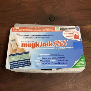 Magic Jack Plus Free Local Long Distance Calling Telephone Unit International - Afbeelding 1 van 3