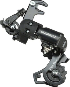 SHIMANO TOURNEY RD-FT35A REAR DERAILLEUR - 67 SPEED SHORT CAGE BLACK DROPOUT - Picture 1 of 1