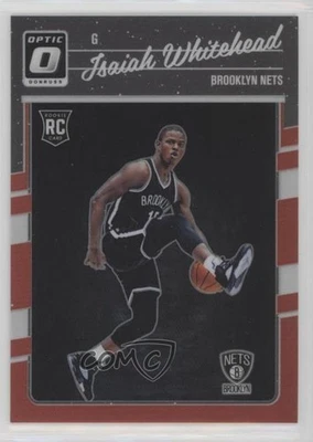 2016-17 Panini Donruss Optic Red Prizm /99 Isaiah Whitehead #184 Rookie RC - Image 1 of 2