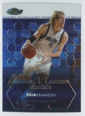 2002-03 Topps Finest Dirk Nowitzki Dallas Mavericks #1 C23 - Image 1 of 2