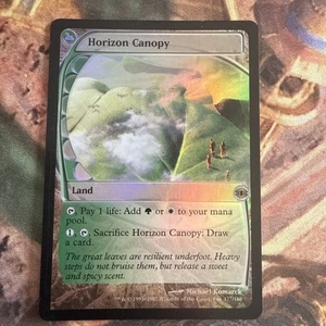 MTG Horizon Canopy Foil Future Sight 2007 Near Mint Rare Original Frame Land - Picture 1 of 10