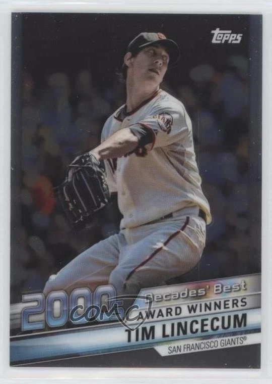 2020 Topps Decades Best Chrome Series 2 Award Winners Tim Lincecum #DBC-88 - Image 1 of 2
