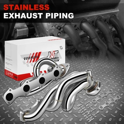 Kit de cabezal colector de escape para 97-03 Ford F150 F250 Expedition 5,4 L V8 330CU Foto 1 de 4