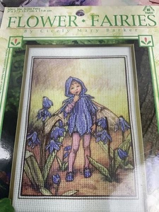 Designs For The Needle Cross Stitch Kit ~ Flower Fairies ~ 5501 Scilla Fairy NEW - Picture 1 of 3