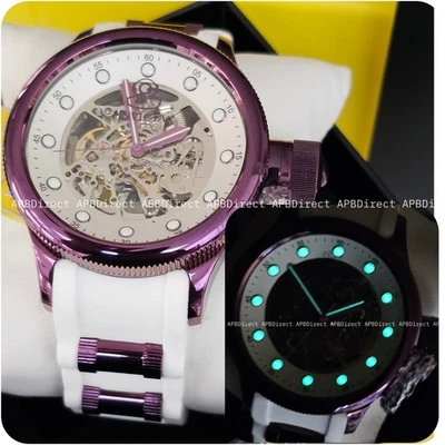 Invicta - Russian Diver - Automatic - Purple Ionic - LUME Skeleton - mens watch - Image 1 of 4