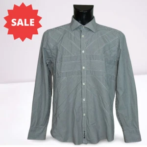 CAMICIA UOMO BEN SHERMAN MANICA LUNGA TAGLIA L-XL SLIM (ETICHETTA XL)... - Foto 1 di 8
