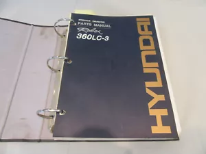 Hyundai Robex 360LC-3 Bagger Teile Handbuch 360-3 91EH-30030 1996 - Bild 1 von 5