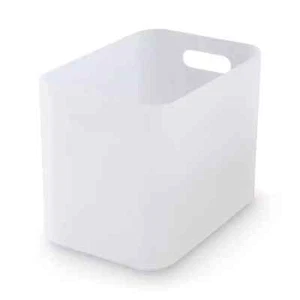 MUJI PP Makeup Box W15 x D22 x H16.9cm Stackable Storage Translucent Box - Picture 1 of 1