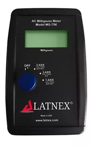 LATNEX® AC Milligauss Meter Model MG-75K - Picture 1 of 2