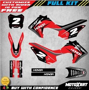 Honda CRF 125 - 2013 - 2018 Full Custom decal Kit SPARK STYLE sticker kit - Picture 1 of 8
