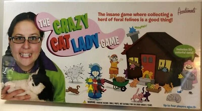 Crazy Cat Lady Game Meowww NEW  Accoutrements LLC 2013 - Image 1 of 2