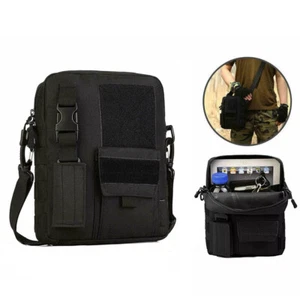 Tactical Nylon Sling Chest Shoulder Bag Military Hiking Molle Crossbody Backpack - Picture 1 of 9