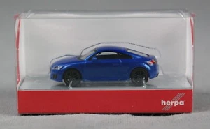 HERPA 038355-002 H0,1:87 Audi TT Coupé, arablau Kristalleffekt NEUHEIT 2024! - Bild 1 von 5
